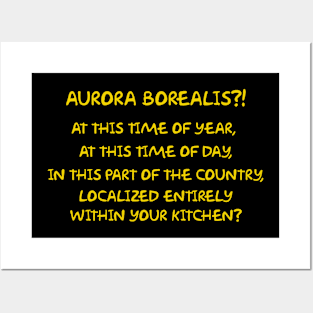 Aurora Borealis?! Posters and Art